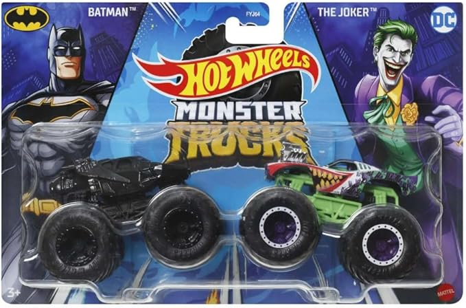 Hot Wheels: 1:64 2 Pack - Batman vs Joker