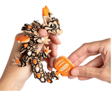 Turtle Creations: Halloween Pumpkin Cookie Dragon - Orange Pumpkin / Regular
