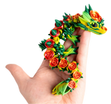 Turtle Creations: Baby Rose Dragon - Premium Rose / Small Baby