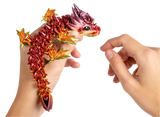 Turtle Creations: Baby Rose Dragon - Rainbow / Small Baby
