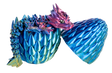 Turtle Creations: Baby Rose Dragon - Paua Pearl / Small Baby In A Small Egg