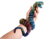 Turtle Creations: Bush Viper Snake - Paua Pearl