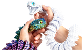Turtle Creations: Bush Viper Snake - Pure White