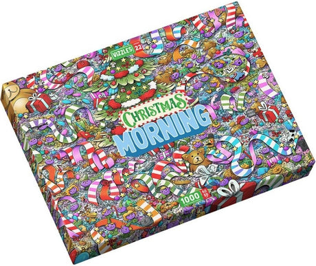 Vizzles Christmas Morning 1000pc Jigsaw Puzzle