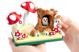 Turtle Creations: Owl & Hedgehog Mushroom Forest - Mushroom Forest