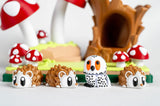 Turtle Creations: Owl & Hedgehog Mushroom Forest - Mushroom Forest