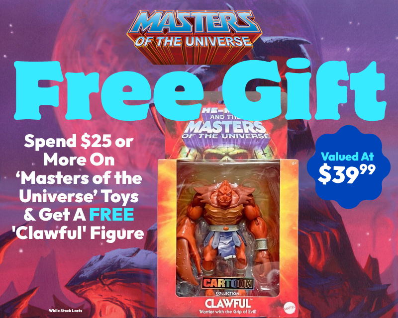 Free Gift with Masters of the Universe