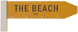 Ian Blackwell: Give Me A Sign Keyholder - The Beach