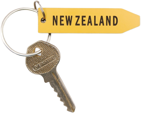 Ian Blackwell: Give Me A Sign Keyring - New Zealand