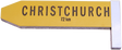 Ian Blackwell: Give Me A Sign Magnet - Christchurch