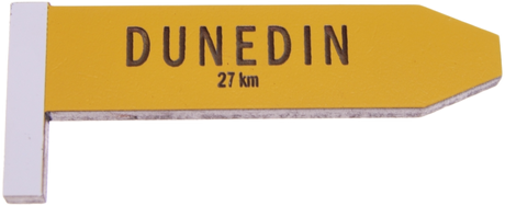 Ian Blackwell: Give Me A Sign Magnet - Dunedin