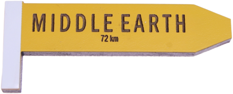 Ian Blackwell: Give Me A Sign Magnet - Middle Earth