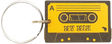 Ian Blackwell: ArtyFax Keyring - Cassette