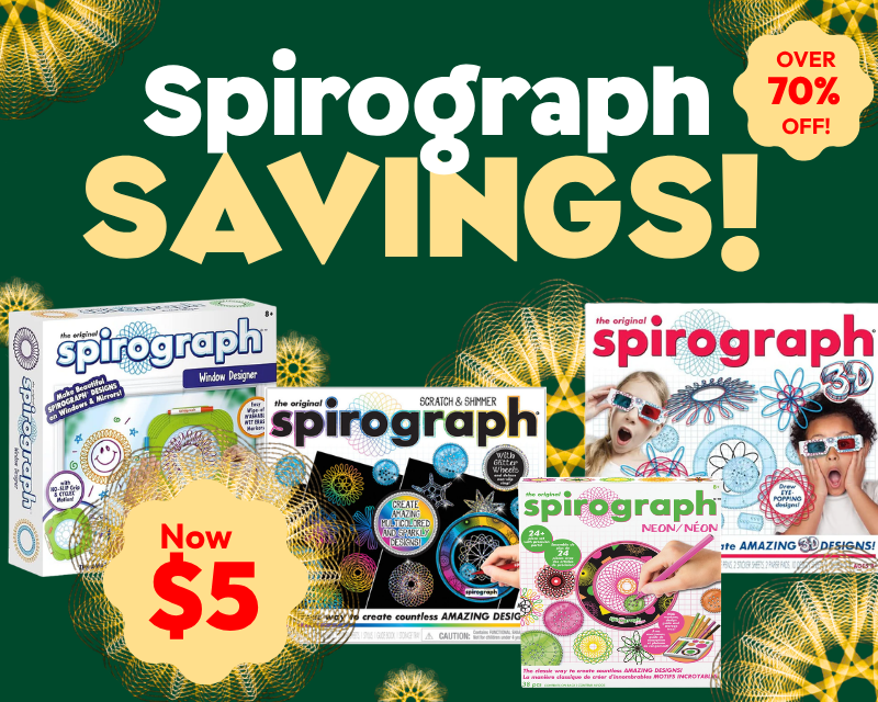 Spirograph Savings!