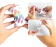 Turtle Creations: Twisty Hourglass Fidget Toy - Rainbow