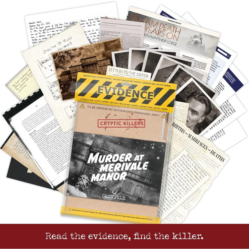 Cryptic Killers - Murder at Merivale Manor