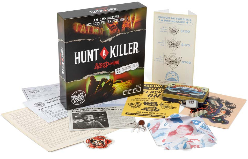 Hunt A Killer - Blood and Ink Murder Mystery Game