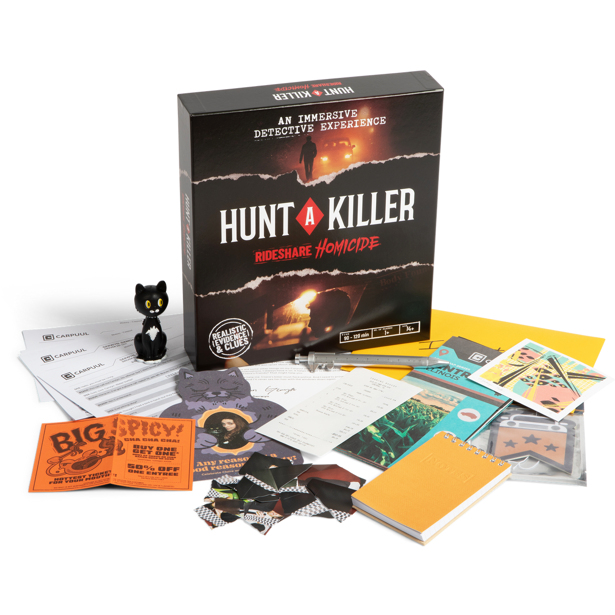 Hunt A Killer: Rideshare Homicide Murder Mystery Game