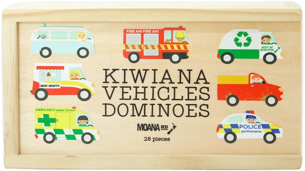Moana Road: Dominoes - Vehicles