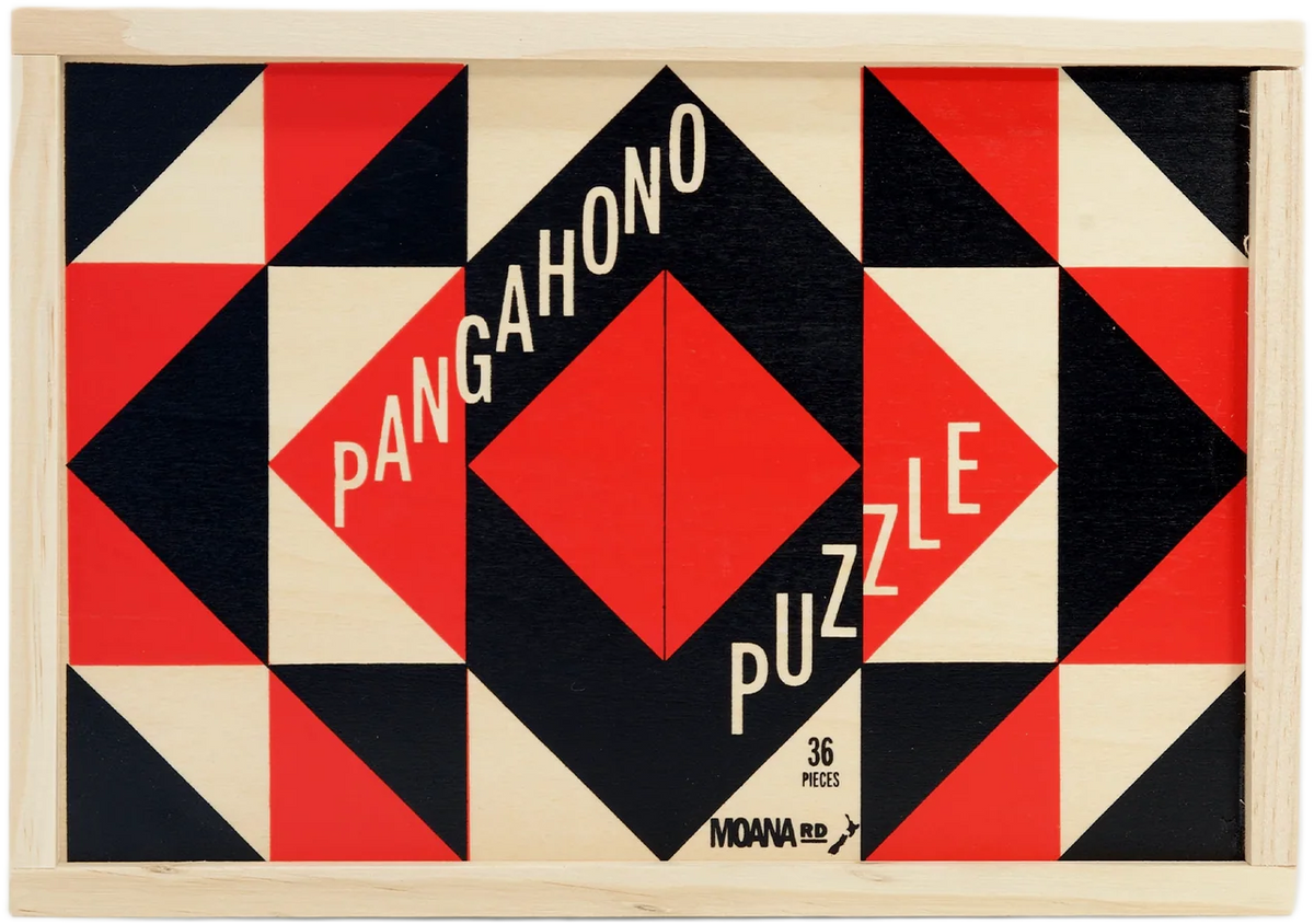 Moana Road: Pangahono/Puzzle in Wooden Frame