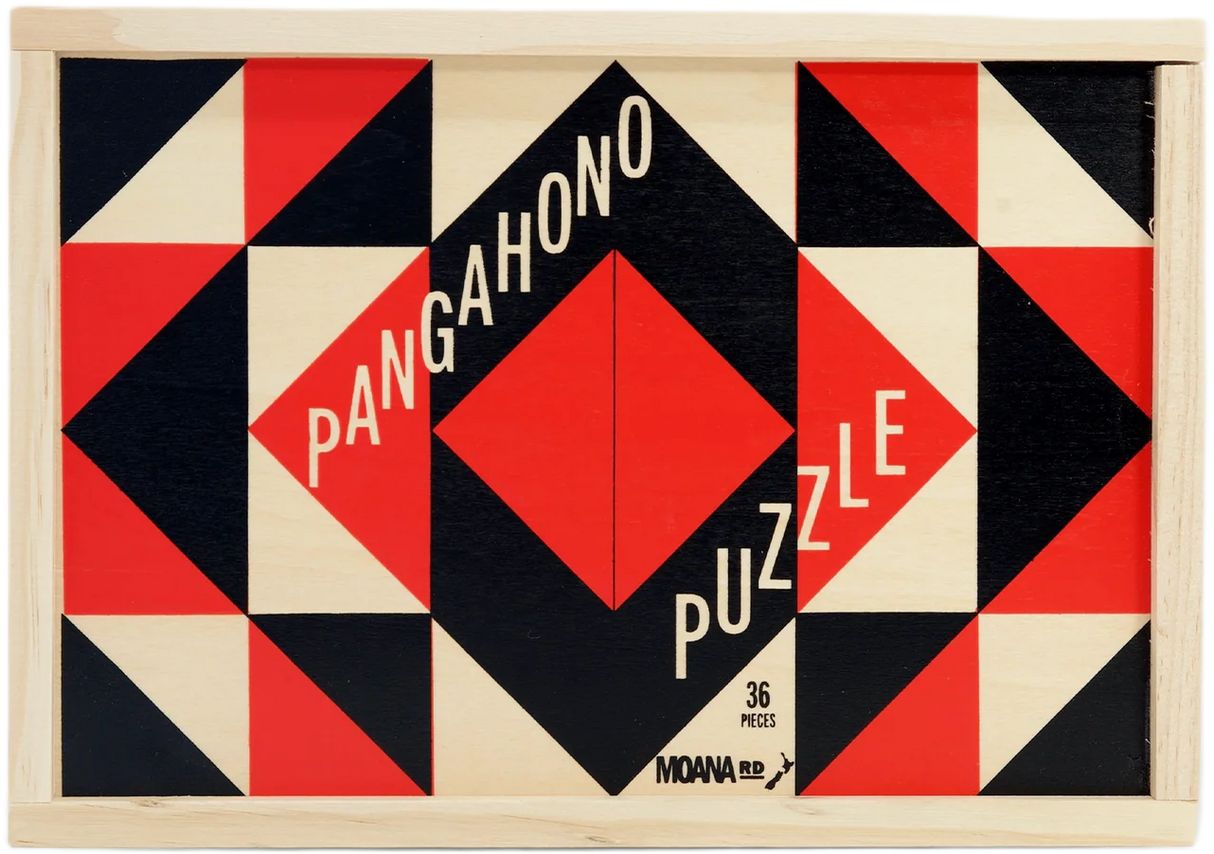 Moana Road: Pangahono/Puzzle in Wooden Frame