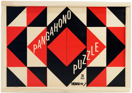 Moana Road: Pangahono/Puzzle in Wooden Frame