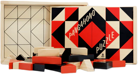 Moana Road: Pangahono/Puzzle in Wooden Frame