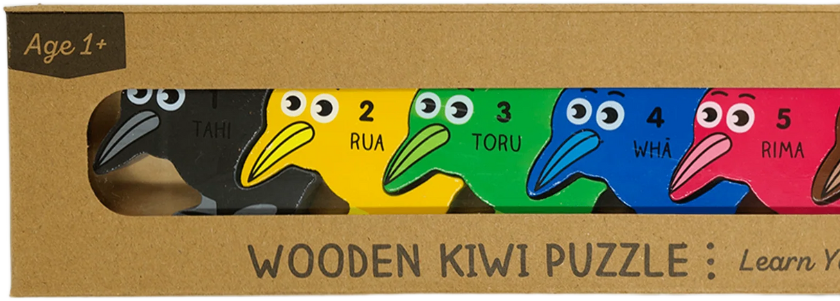 Moana Road: Wooden Puzzles Kiwi