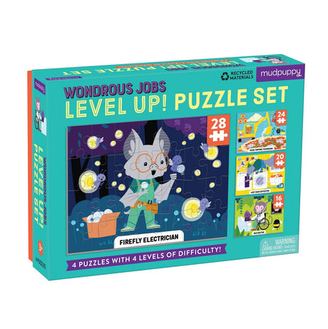 MudPuppy: Wondrous Jobs Level Up! Puzzle Set