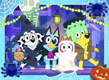 Ravensburger: Bluey Halloween Puzzle Set - 12/16/20/24 Piece