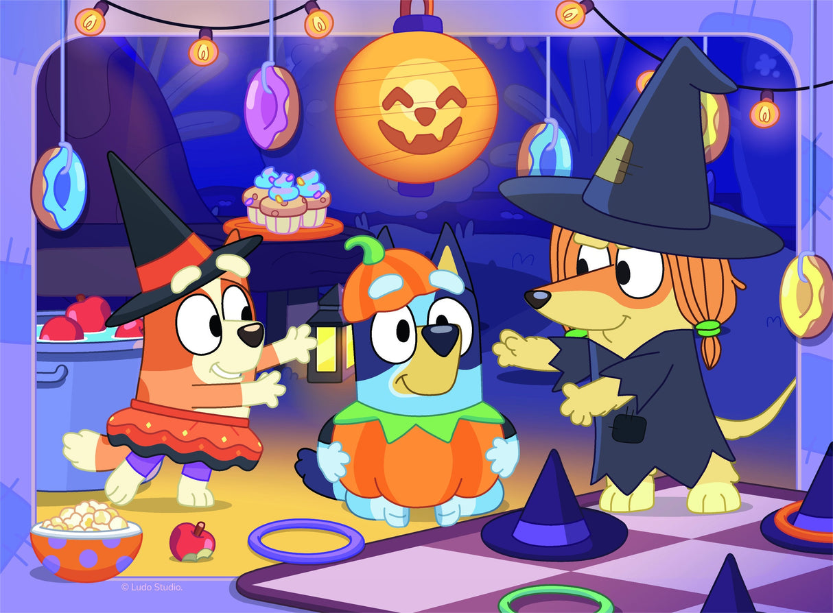 Ravensburger: Bluey Halloween Puzzle Set - 12/16/20/24 Piece