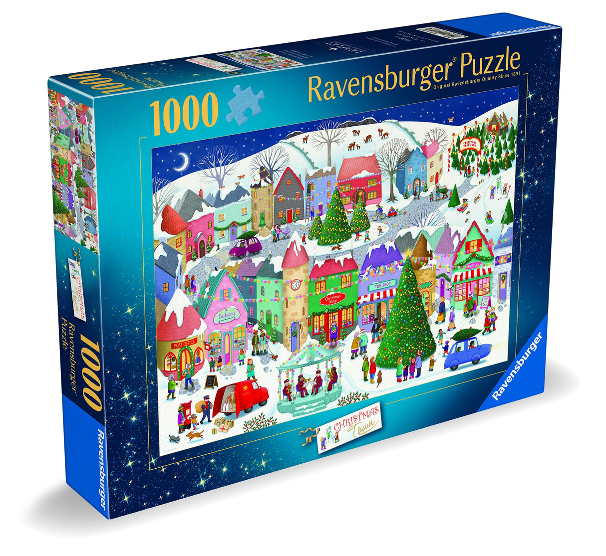 Ravensburger: Christmas Town Puzzle - 1000 Piece