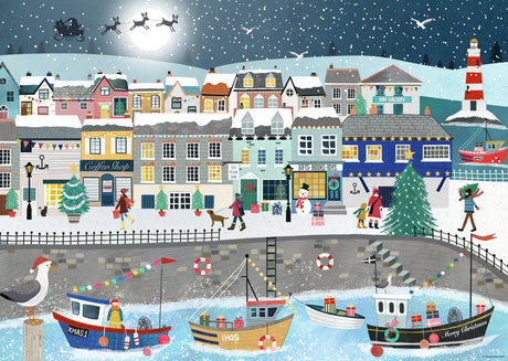 Ravensburger: Coastal Christmas Puzzle - 1000 Piece