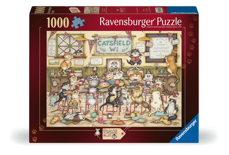 Ravensburger: Crazy Cat's at the WI Puzzle - 1000 Piece