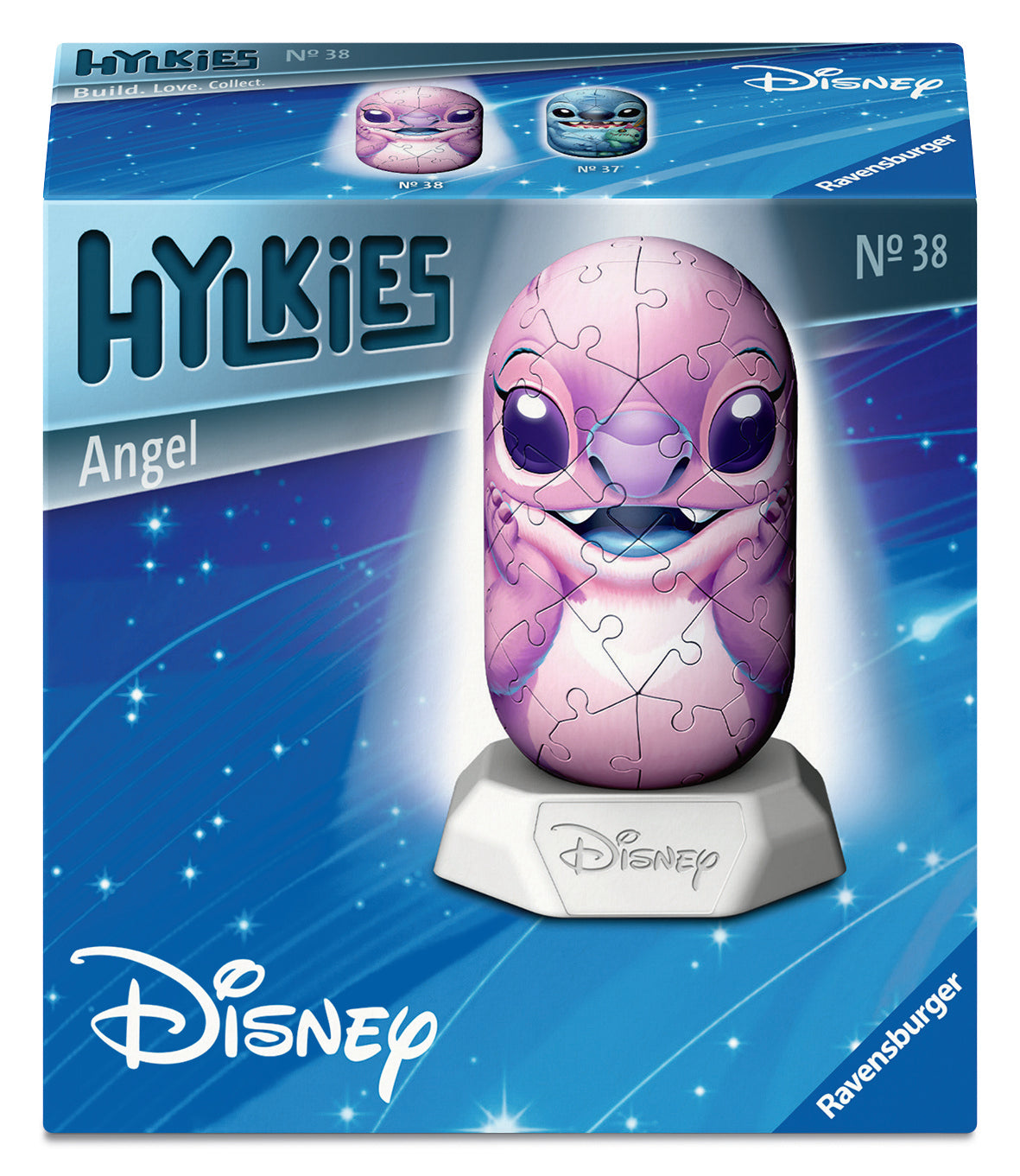 Ravensburger: Hylkies #38 - Disney Stich Angel 3D Puzzle - 54 Piece