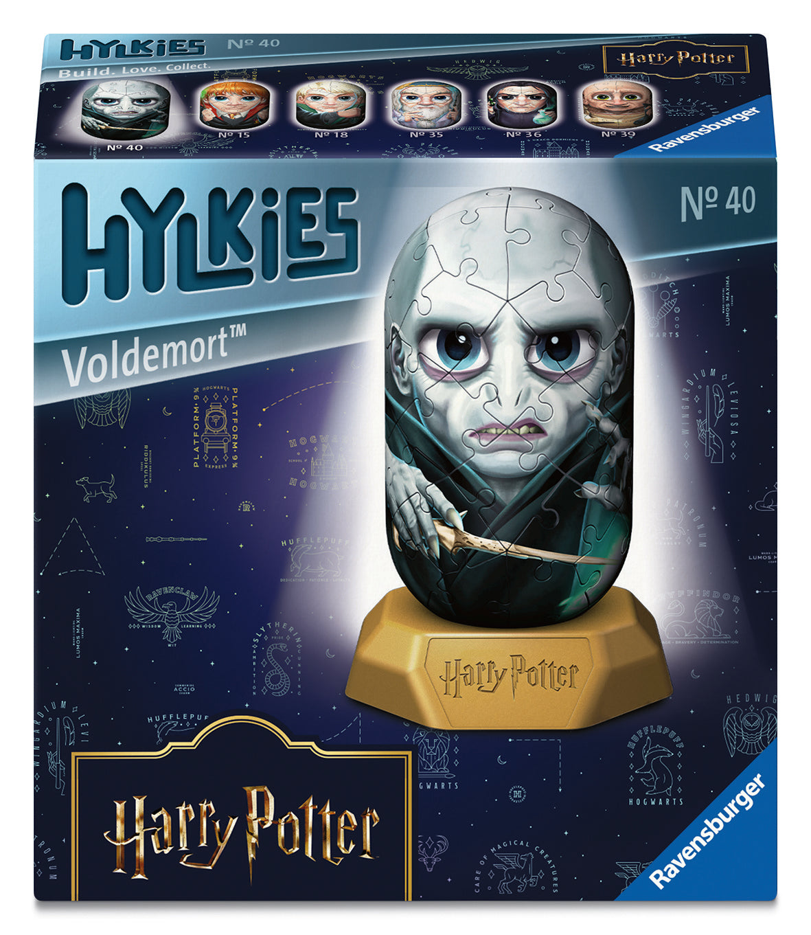Ravensburger: Hylkies #40 - Harry Potter Voldemort 3D Puzzle - 54 Piece