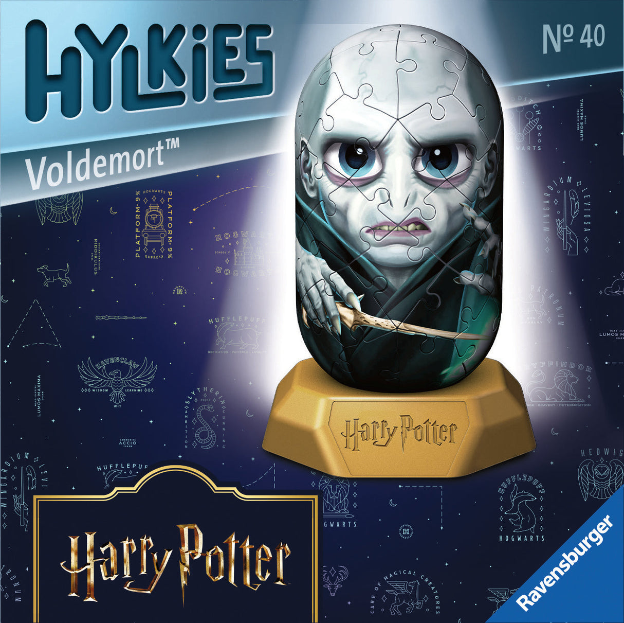 Ravensburger: Hylkies #40 - Harry Potter Voldemort 3D Puzzle - 54 Piece