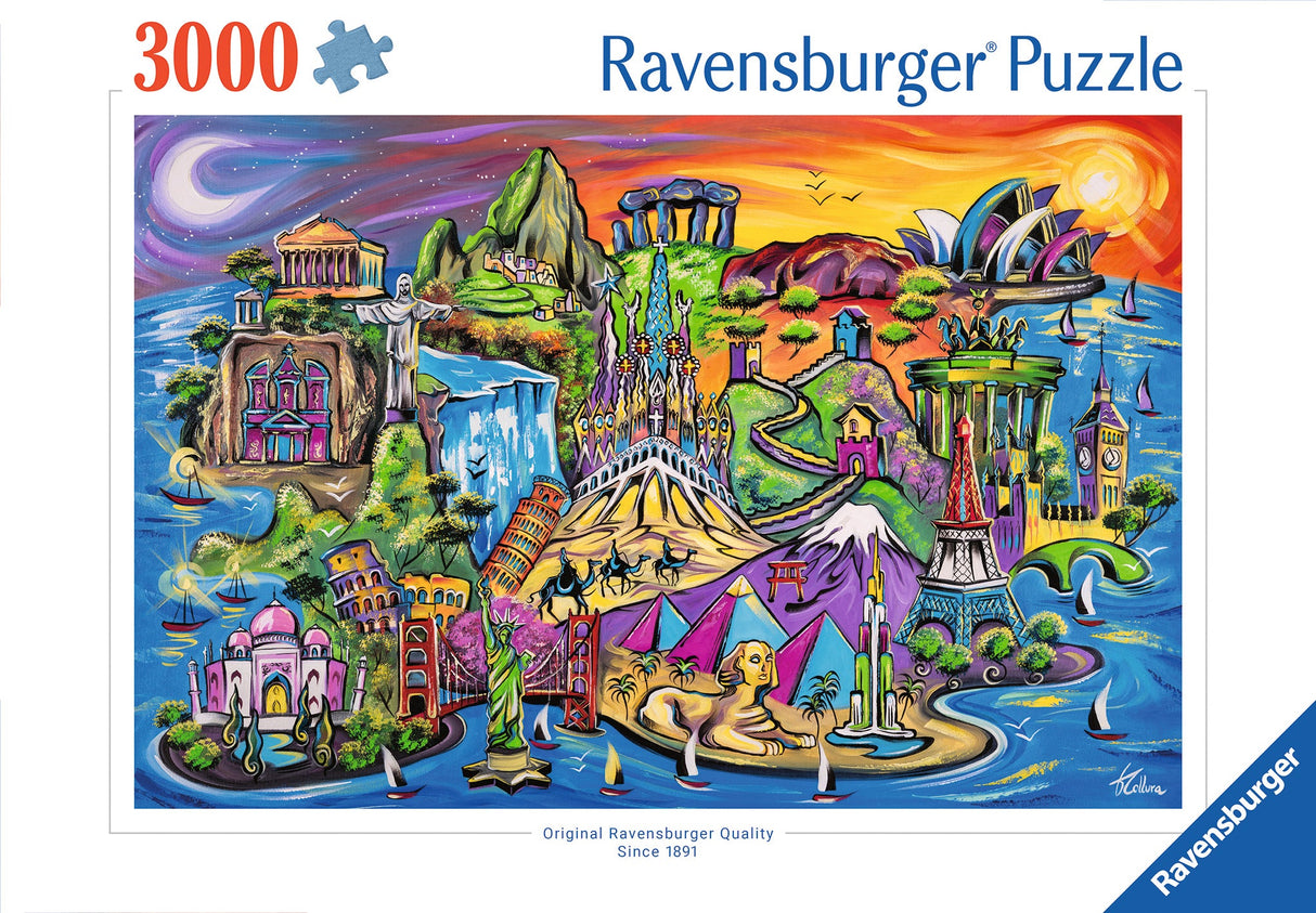 Ravensburger: Isle of Sights Puzzle - 3000 Piece