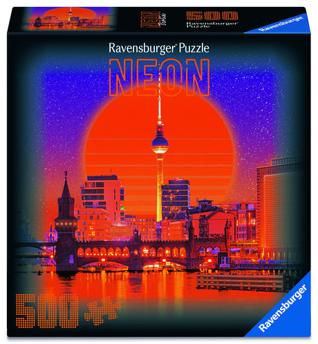 Ravensburger: Neon Collection Berlin Puzzle - 500 Piece
