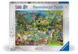 Ravensburger: SeaSide Allotment Puzzle - 500 Piece