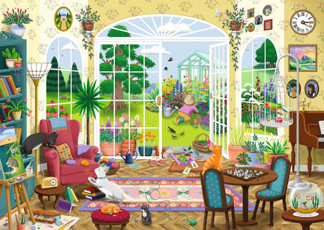 Ravensburger: Summer Garden Parlour Puzzle - 1000 Piece