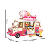 Rolife: Beverly's Ice Cream Truck DIY Miniature Puzzle